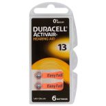 6 x baterie do aparatów słuchowych Duracell ActivAir 13 MF