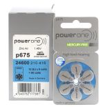 300 x baterie do aparatów słuchowych Power One Varta 675 MF