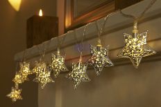 LAMPKI CHOINKOWE Marokańskie 20 LED GWIAZDKI #11