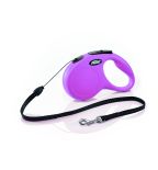Smycz automatyczna dla psa flexi Classic linka S 5m, do 12kg, 4 kolory