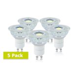 Integral żarówka LED GU10 Glass PAR16 3.2W (38W) 4000K 290lm barwa biała zimna (5 szt.)