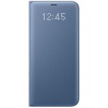 Samsung LED View Cover - Etui z klapką + kieszeń na kartę Samsung Galaxy S8+ (niebieski)
