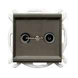 OSPEL Gniazdo RTV zakończeniowe ZAK-10 hurtownia led Premium Lux
